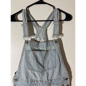 By Together Light Denim Overalls Size S Adjustable Straps